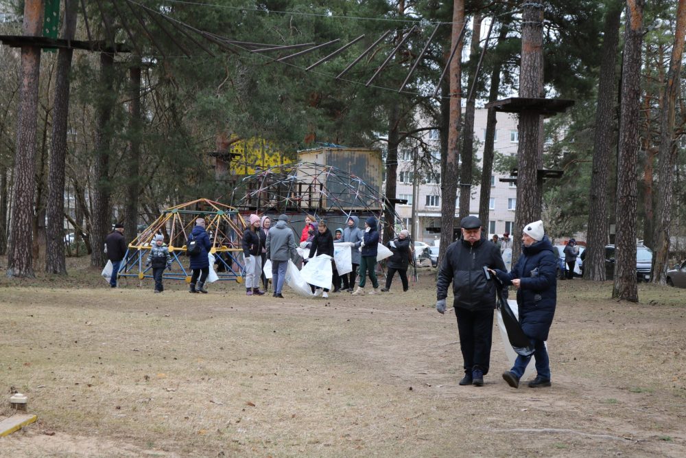 Тверь, субботник