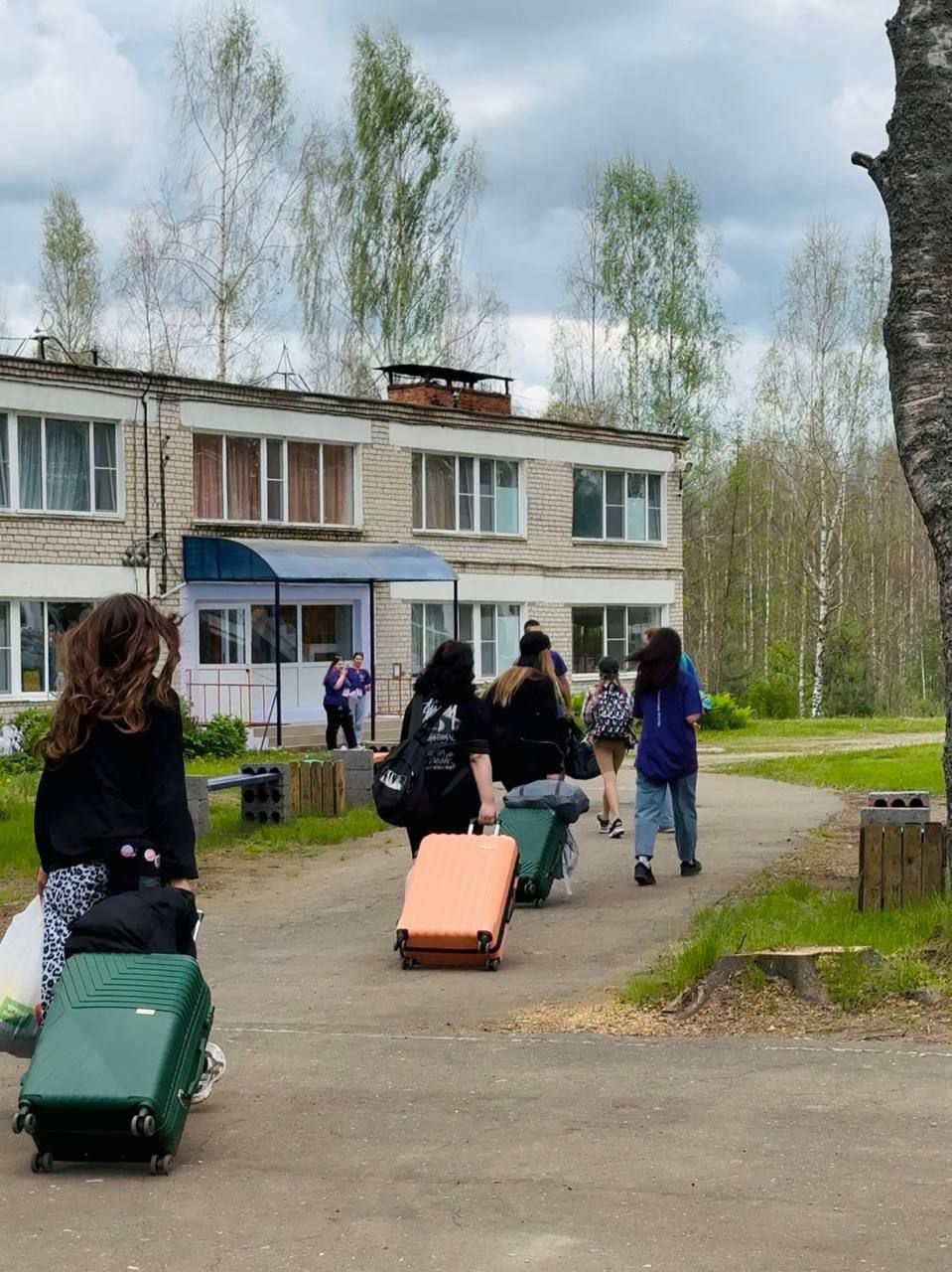 лагерь, дети, лето