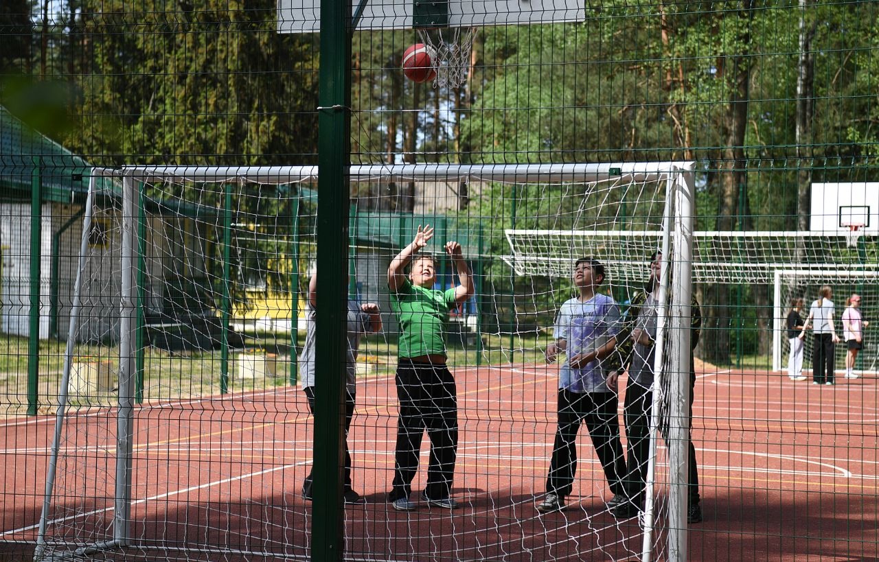 лагерь, дети, лето