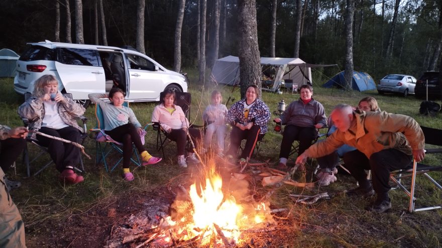 отдых на природе, пикник