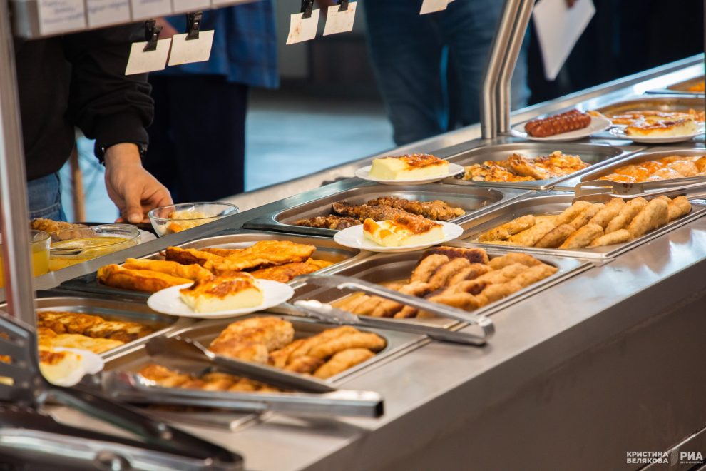 столовая, еда, блюда