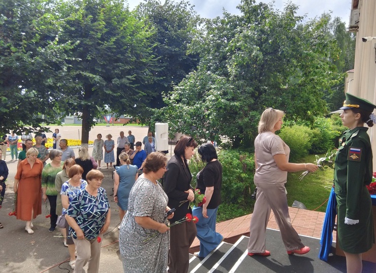 мемориальная доска бараннику, андреаполь