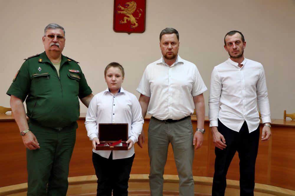 награждение родственников участников сво, ржев