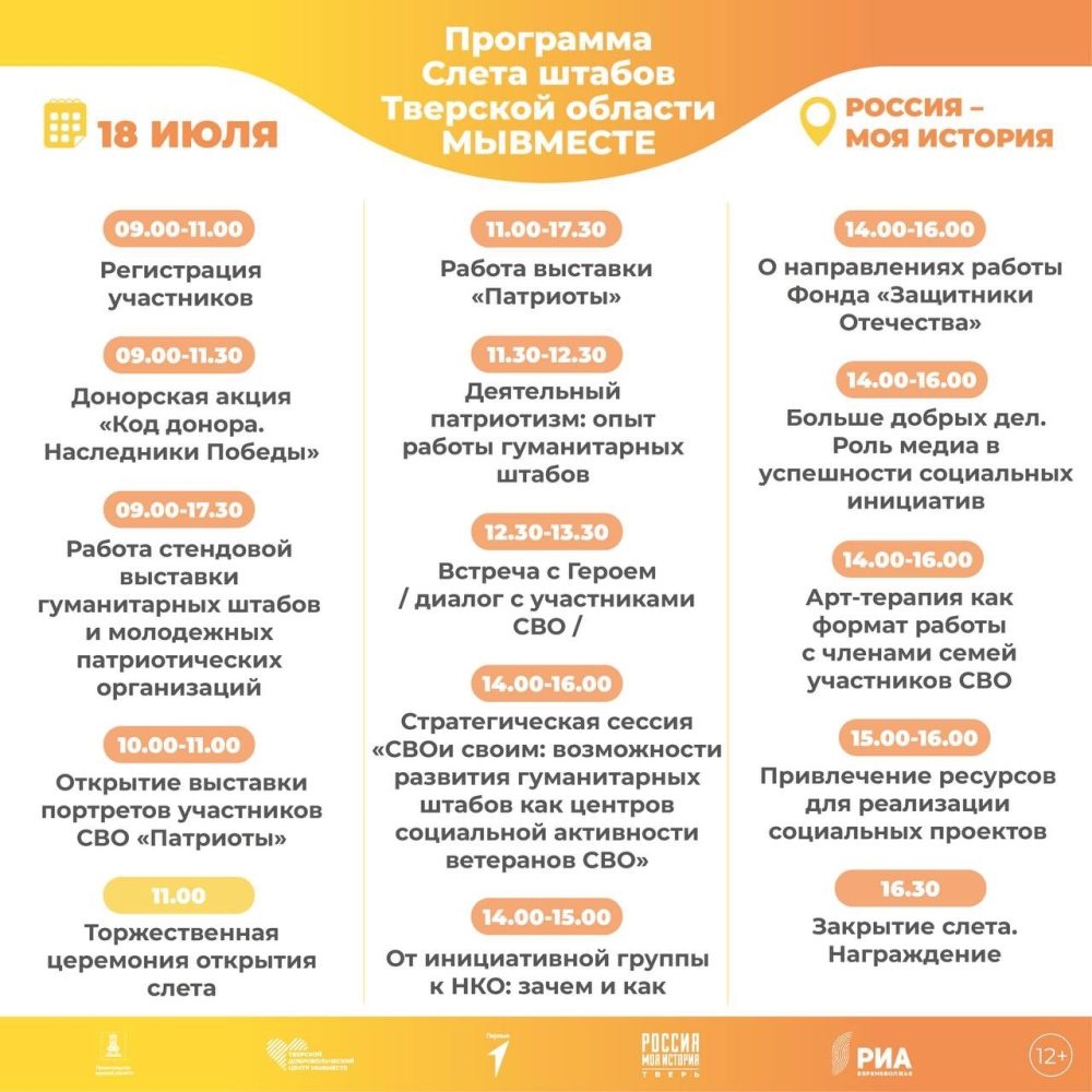 программа слета