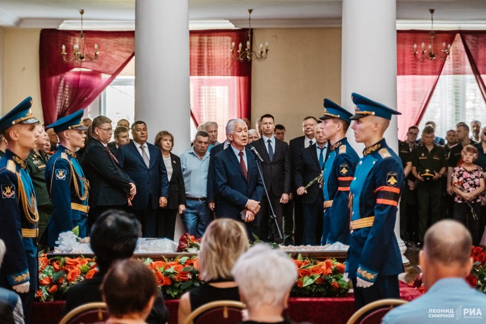 церемония прощания с сычевым, тверь