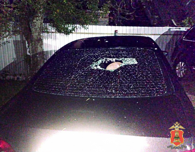 поврежденный автомобиль, калининский округ