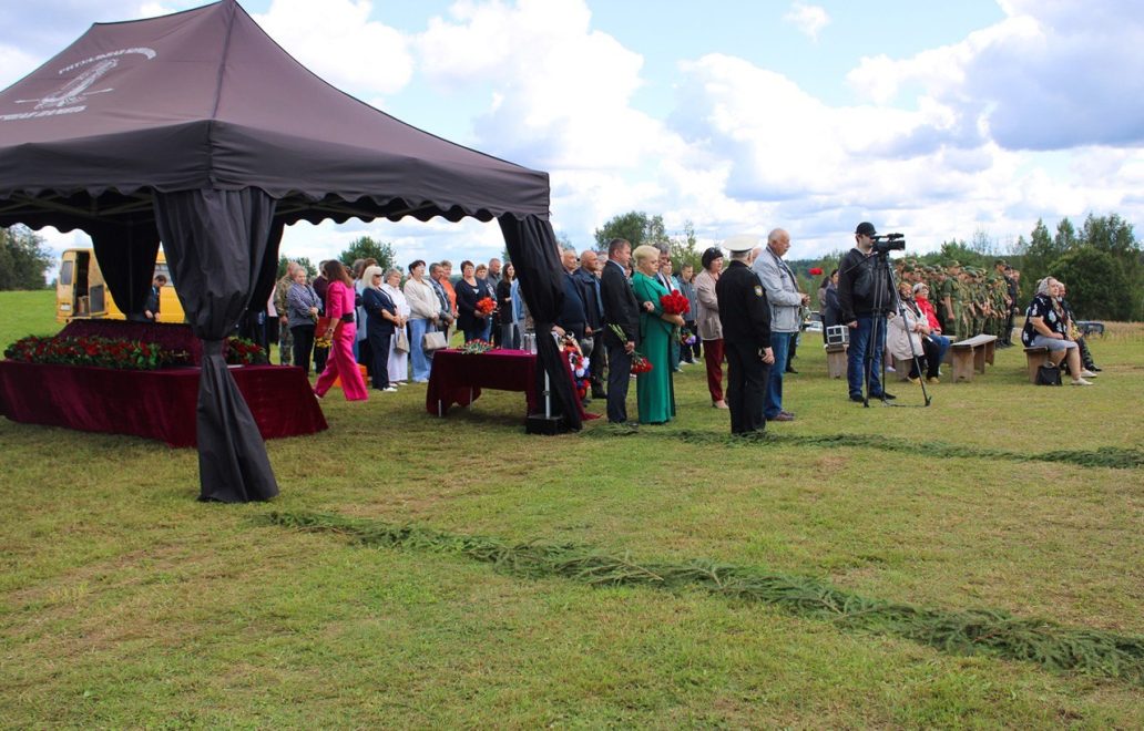 перезахоронение красноармейцев