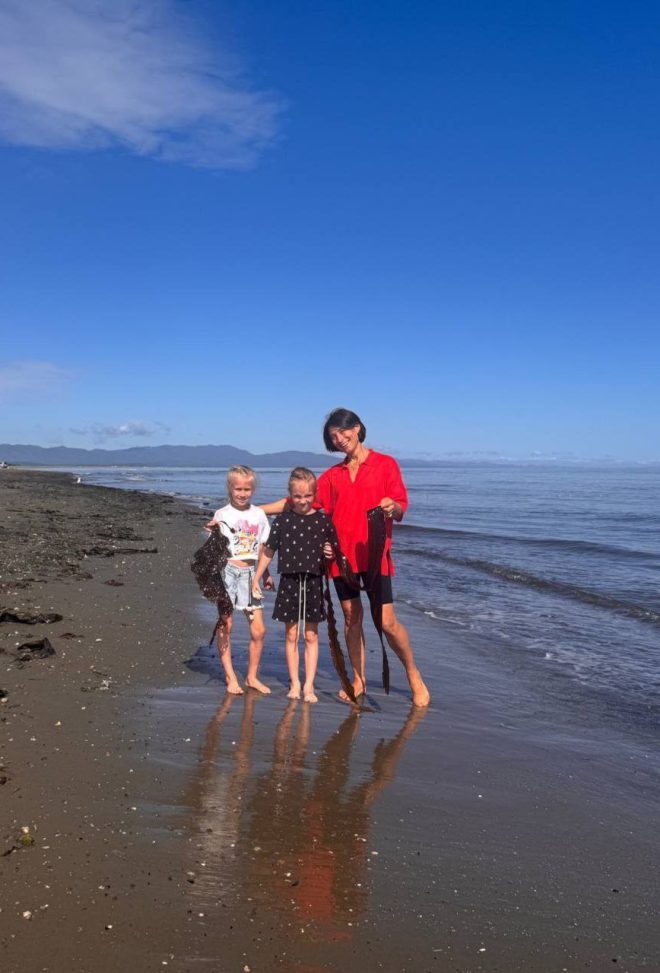 Юные чирлидерши, их тренер и родители остались под впечателнием от поездки в Южно Сахалинск   Фото Юлии Кондратьевой