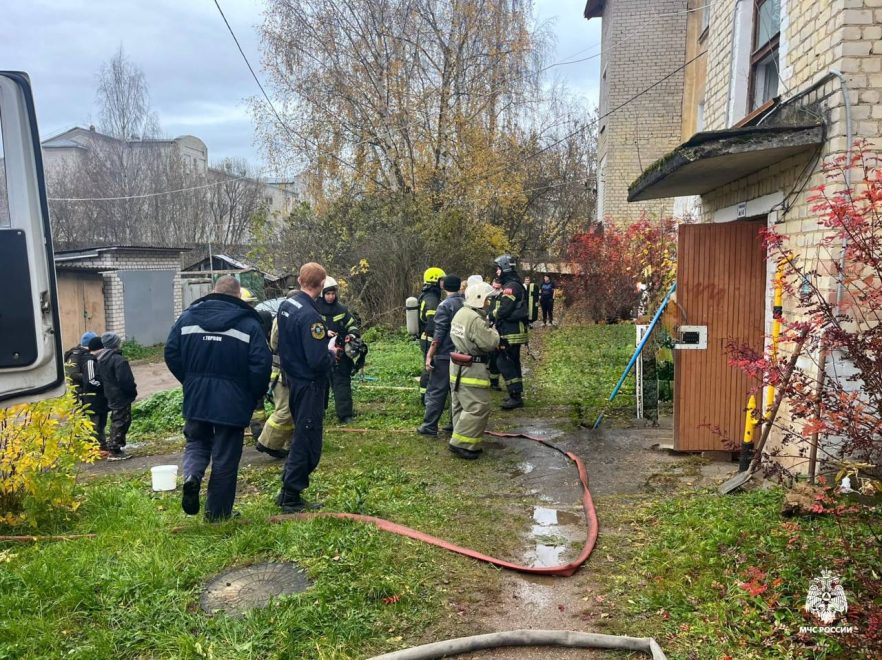 пожар в торжке