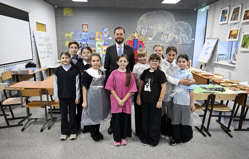 визит в школу, конаковский округ