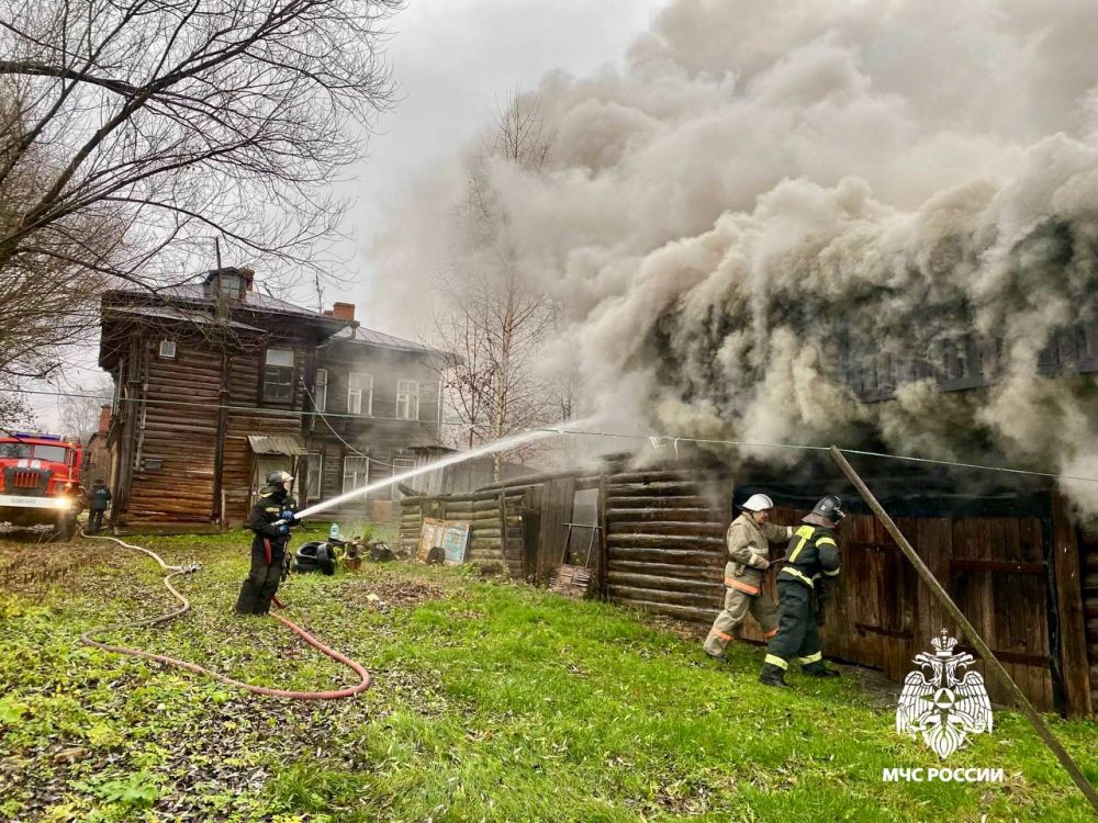 пожар, бежецк