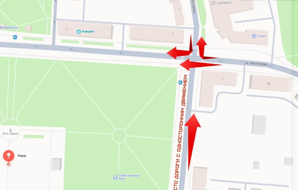 схема движения