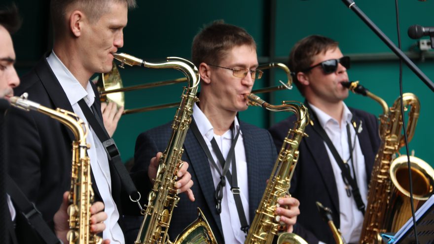 молодежь, музыканты, трубы, культура