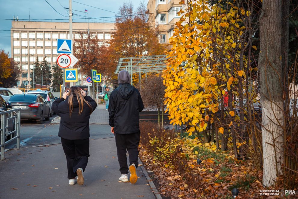 ноябрь, тепло, осень