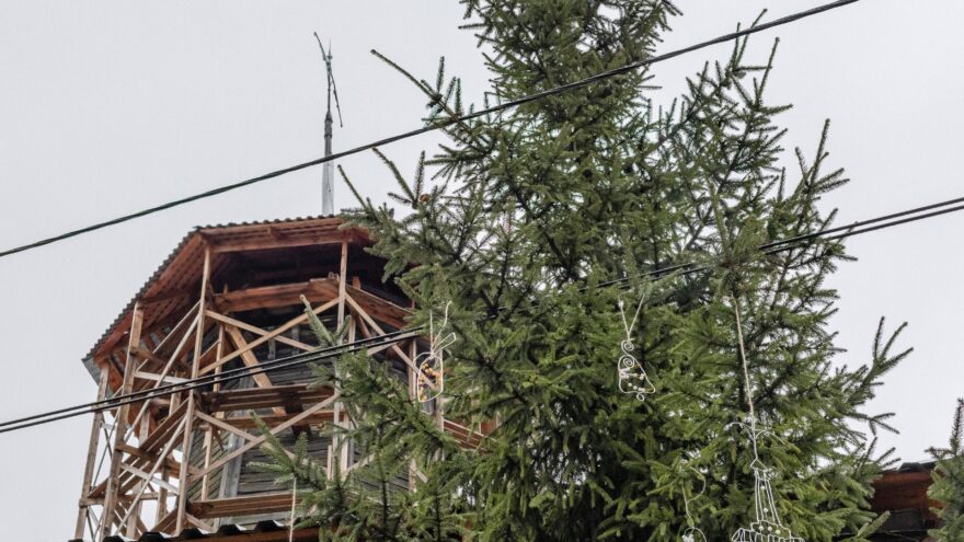 украшение елки, осташковский округ