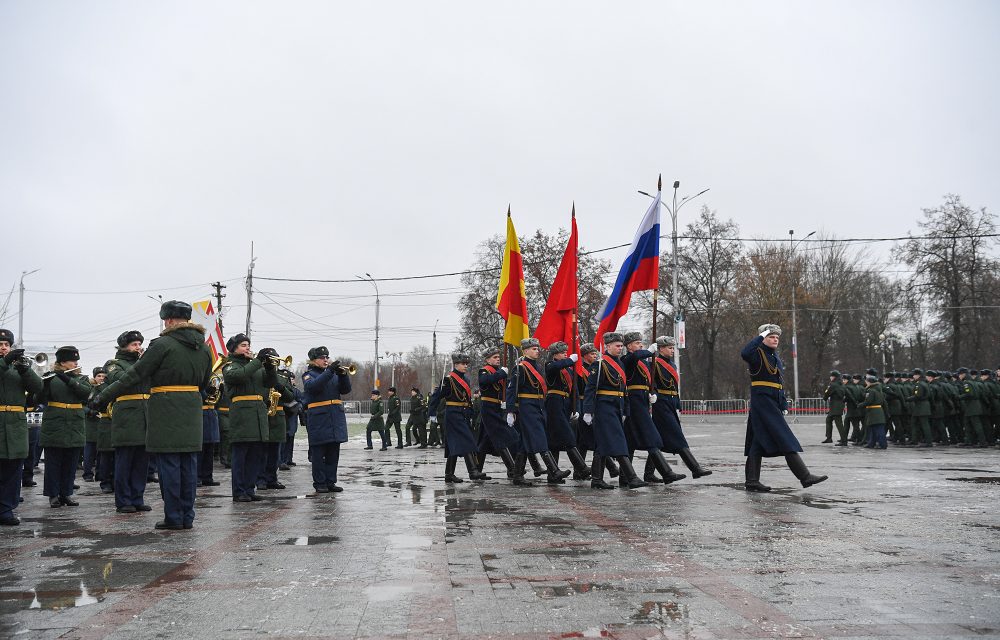 день освобождения калинина, митинг
