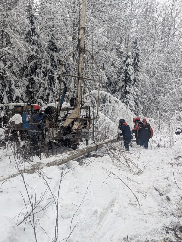 ликвидация последствий снегопада
