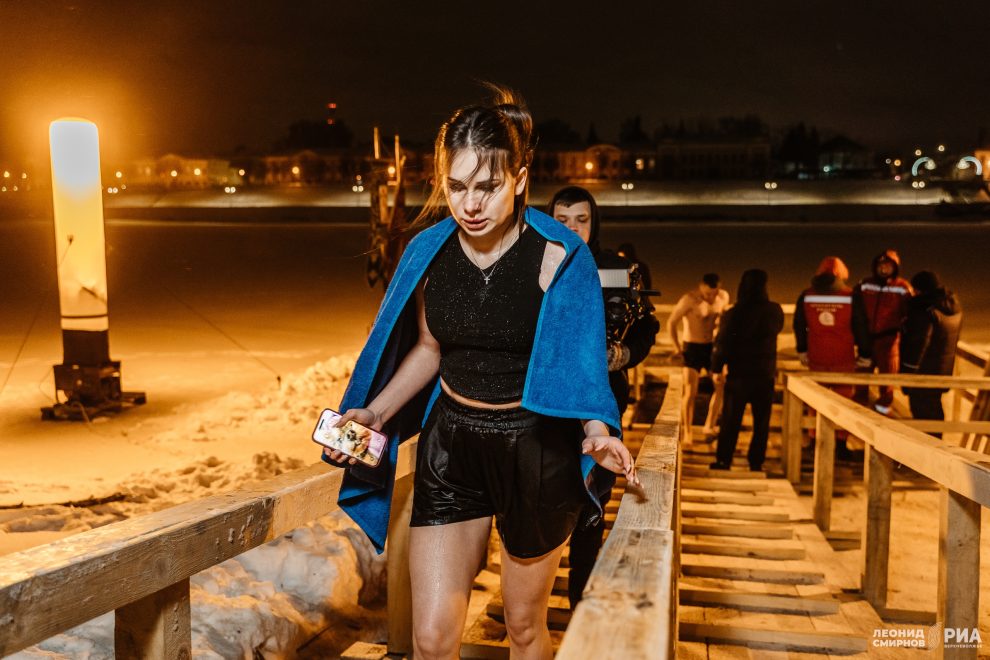 Крещение, купание