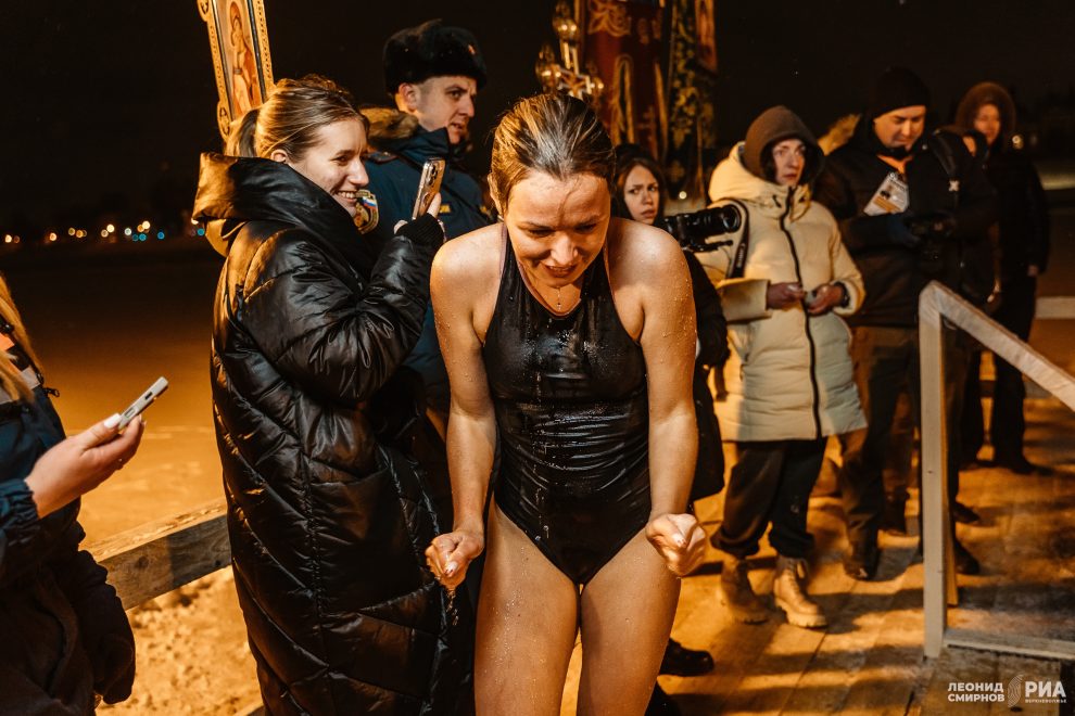 Крещение, купание