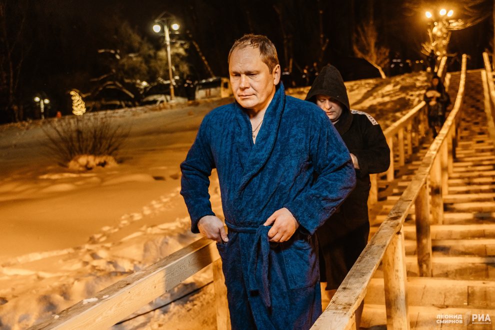 Крещение, купание