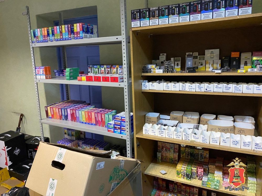 незаконна продажа вейпов, тверь