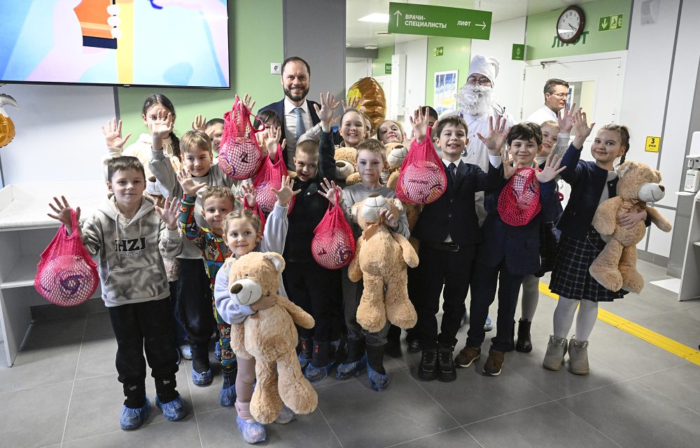 открытие детской поликлиники, торжок