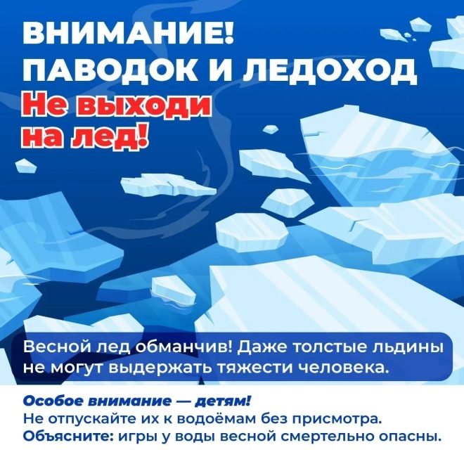 лед, весенний лед, МЧС