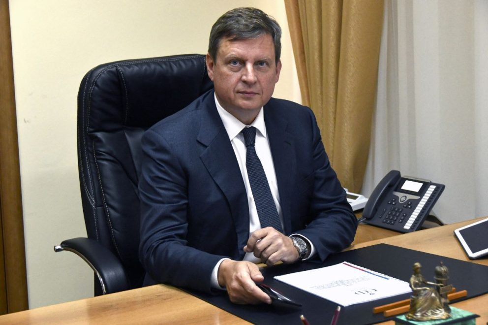 Поздравление сенатора России Андрея Епишина с Международным женским днем