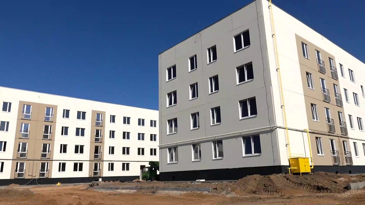 Фото: Виктор Глебов. Поселок Селище. Жилые дома для переселения из аварийного жилого фонда