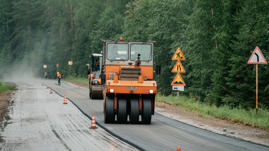 ремонт дороги