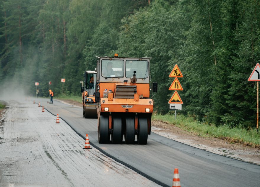 ремонт дороги
