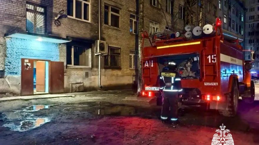 пожар на улице баксакова, конаково