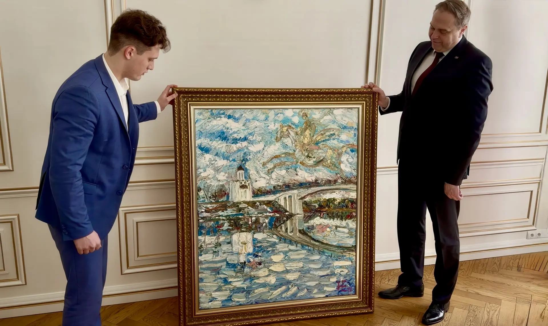 передача художественного полотно, тверь