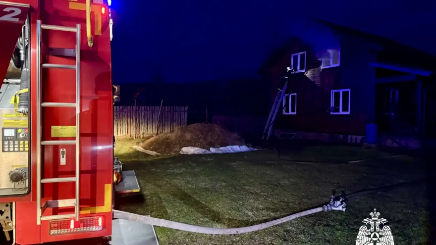 пожар на улице Юбилейная, ржев