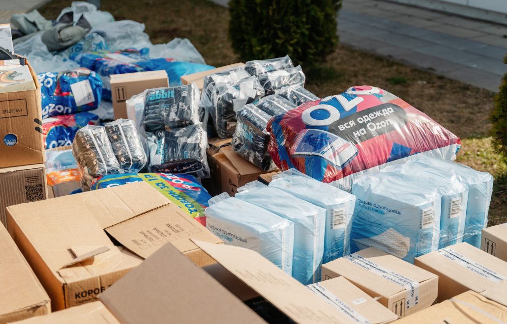 гуманитарный груз, гум груз, волонтеры