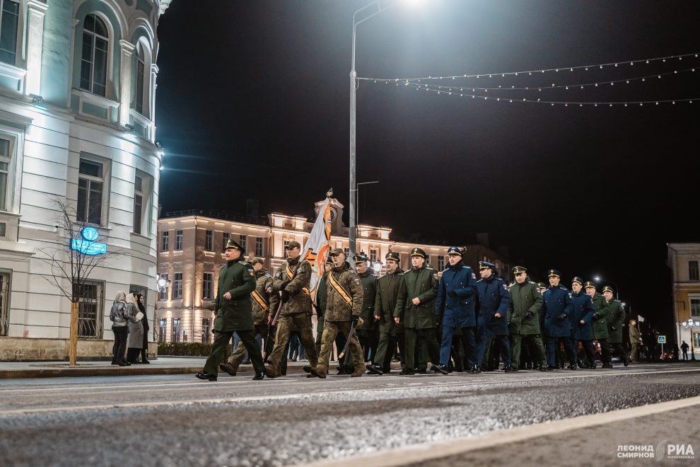 парад, репетиция