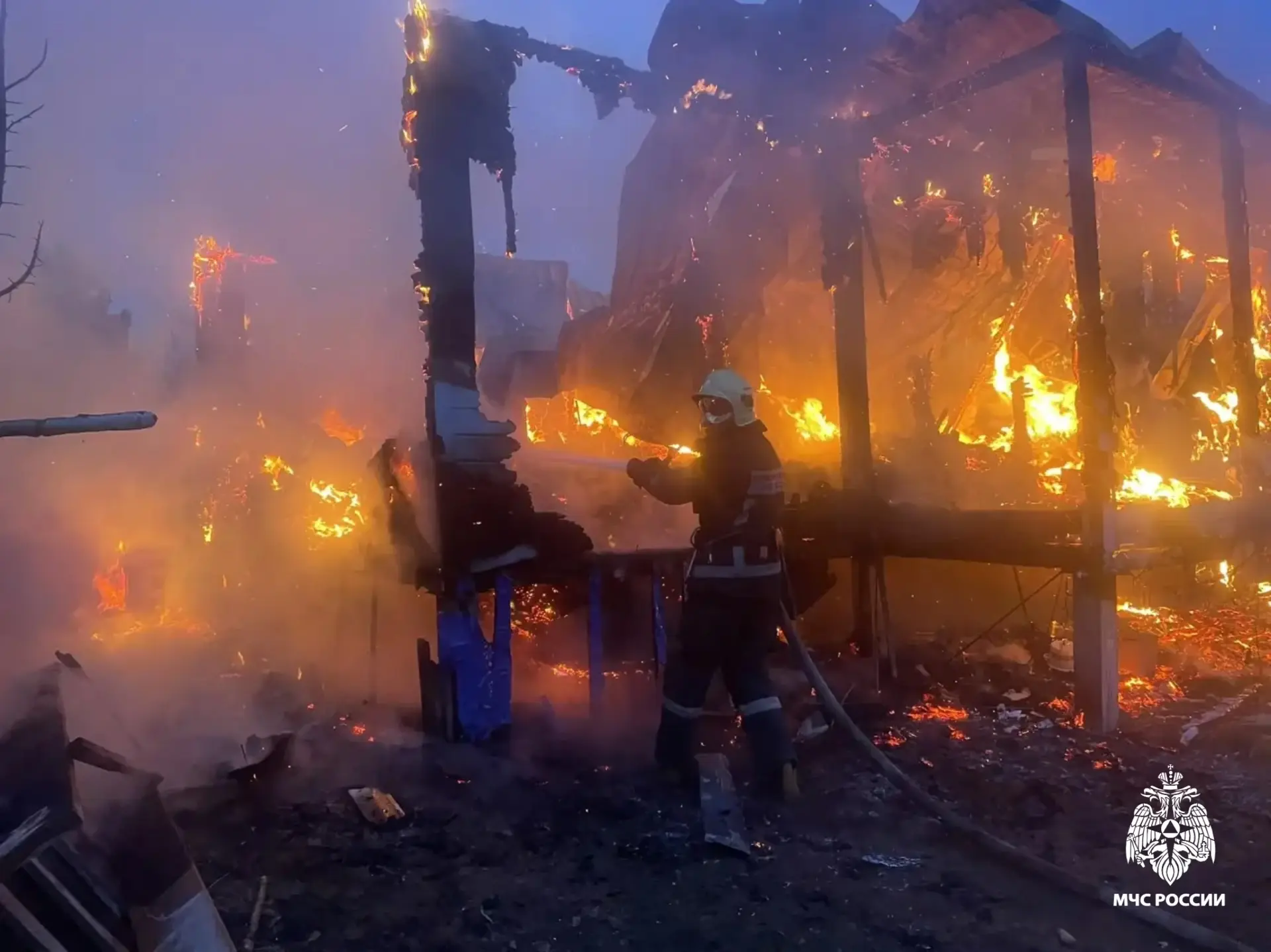 мчс, пожар