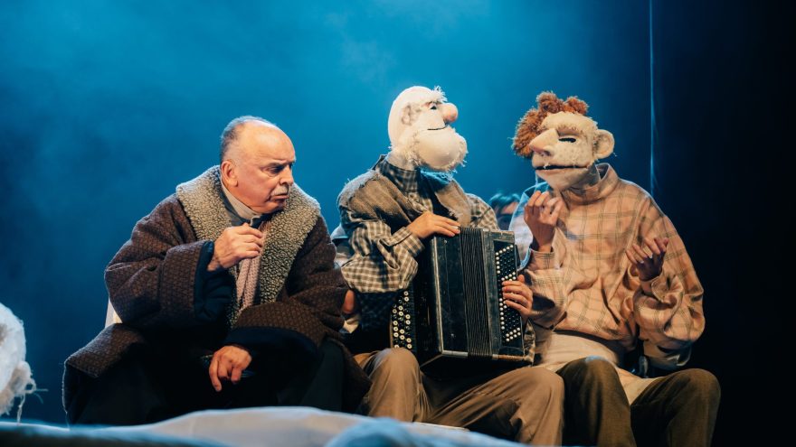 фото Полина Юдина сцена из спектакля театра кукол Обломов