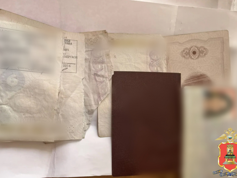 рванный паспорт