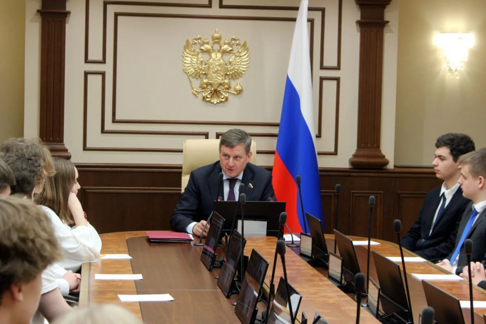 тверские олимпиадники посетили совет федерации