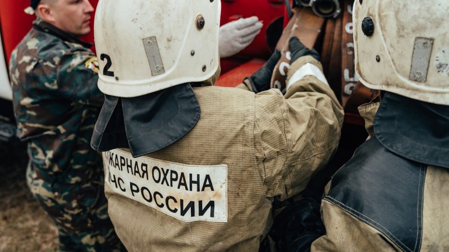 пожарные