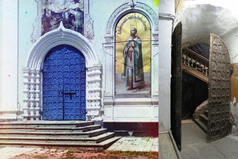 Врата Спасо-Преображенского собора. Фото: Сергей Прокудин-Горский