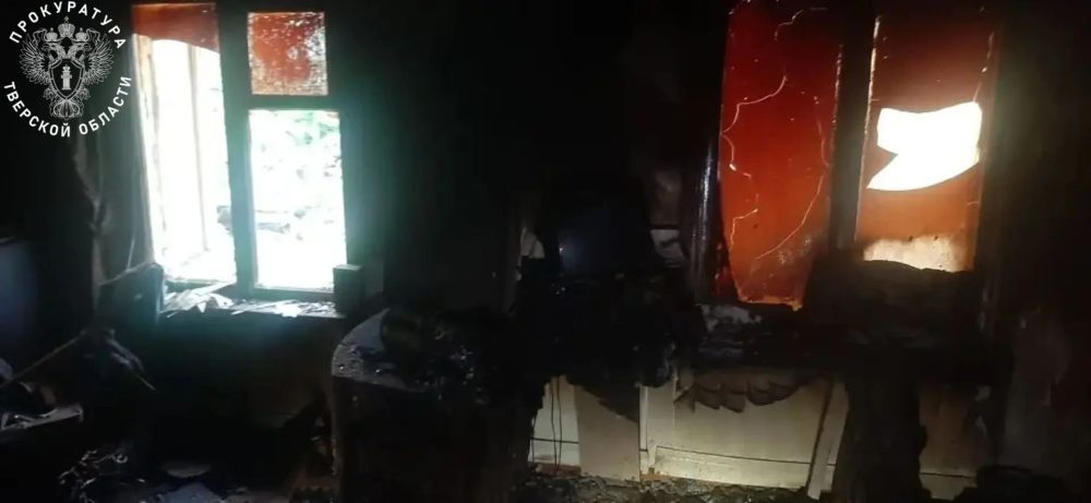 В Сандовском округе от пожара погибли трое человек
