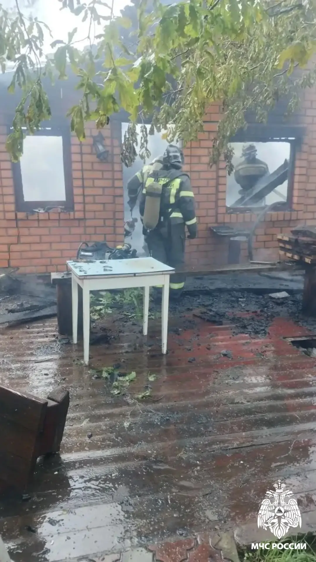 пожар
