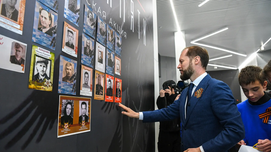 Виталий Королев принял участие в акции "Стена Памяти"Виталий Королев принял участие в акции "Стена Памяти"