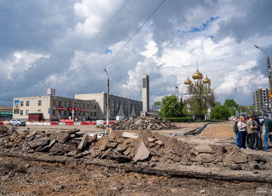 ремонт привокзальной площади, тверь