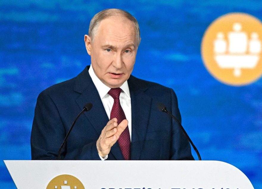 Путин на ПМЭФ