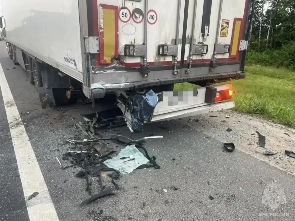 В Калининском округе произошла авария
