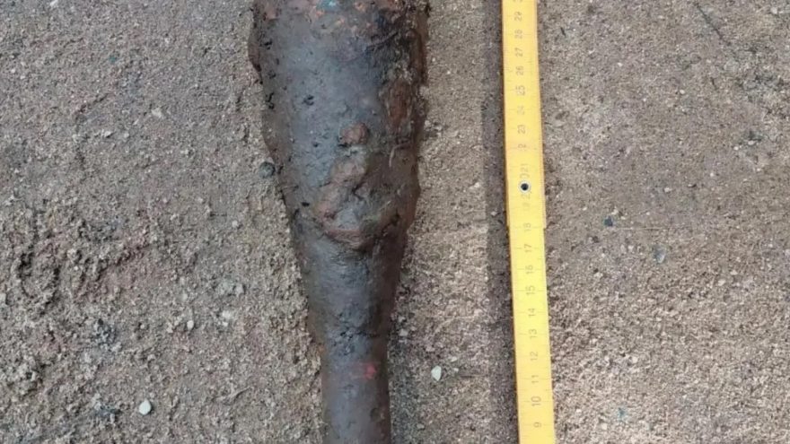 В Андреапольском округе найдена минометная мина
