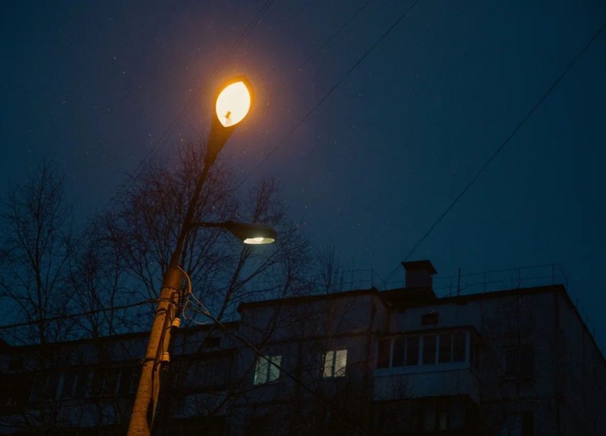 электричество, снег